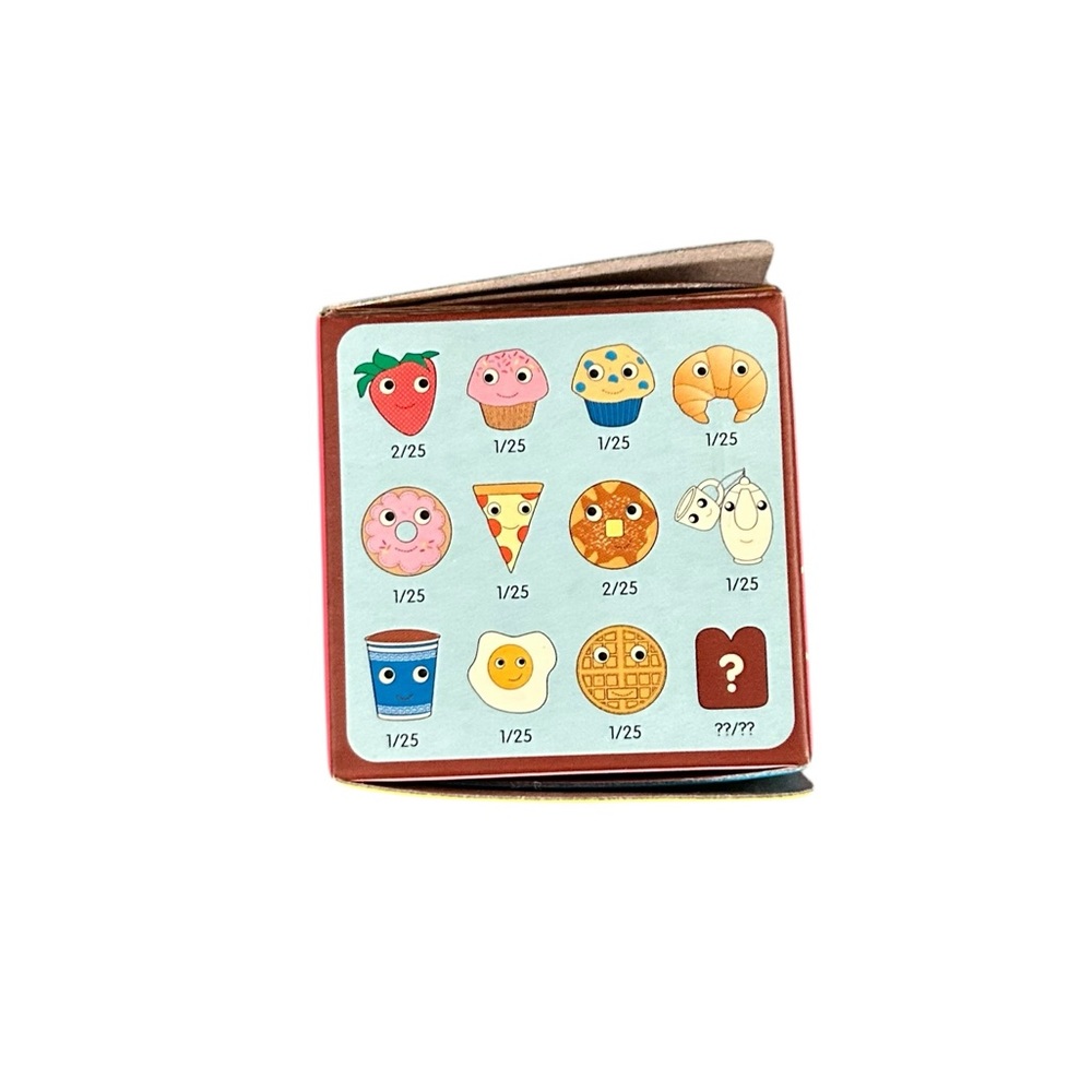 Kidrobot Yummy Breakfast Keychain Series 2008 Happy Toast Bag Charm Kawaii + Box - Picture 6 of 10